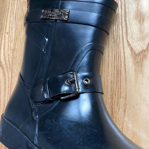 COACH Lester rain bootie EUC Size 6 - Picture 5 of 16